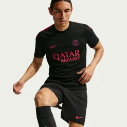 Nike Paris Saint-Germain Strike Trainingsset 2026-2027 Zwart Felrood Donkerblauw
