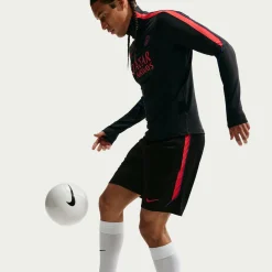 Nike Paris Saint-Germain Strike Trainingsset 2026-2027 Zwart Felrood Donkerblauw