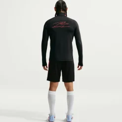 Nike Paris Saint-Germain Strike Trainingsbroekje 2026-2027 Zwart Felrood Donkerblauw
