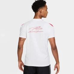 Nike Paris Saint-Germain Strike Trainingsshirt 2026-2027 Wit Rood Donkerblauw