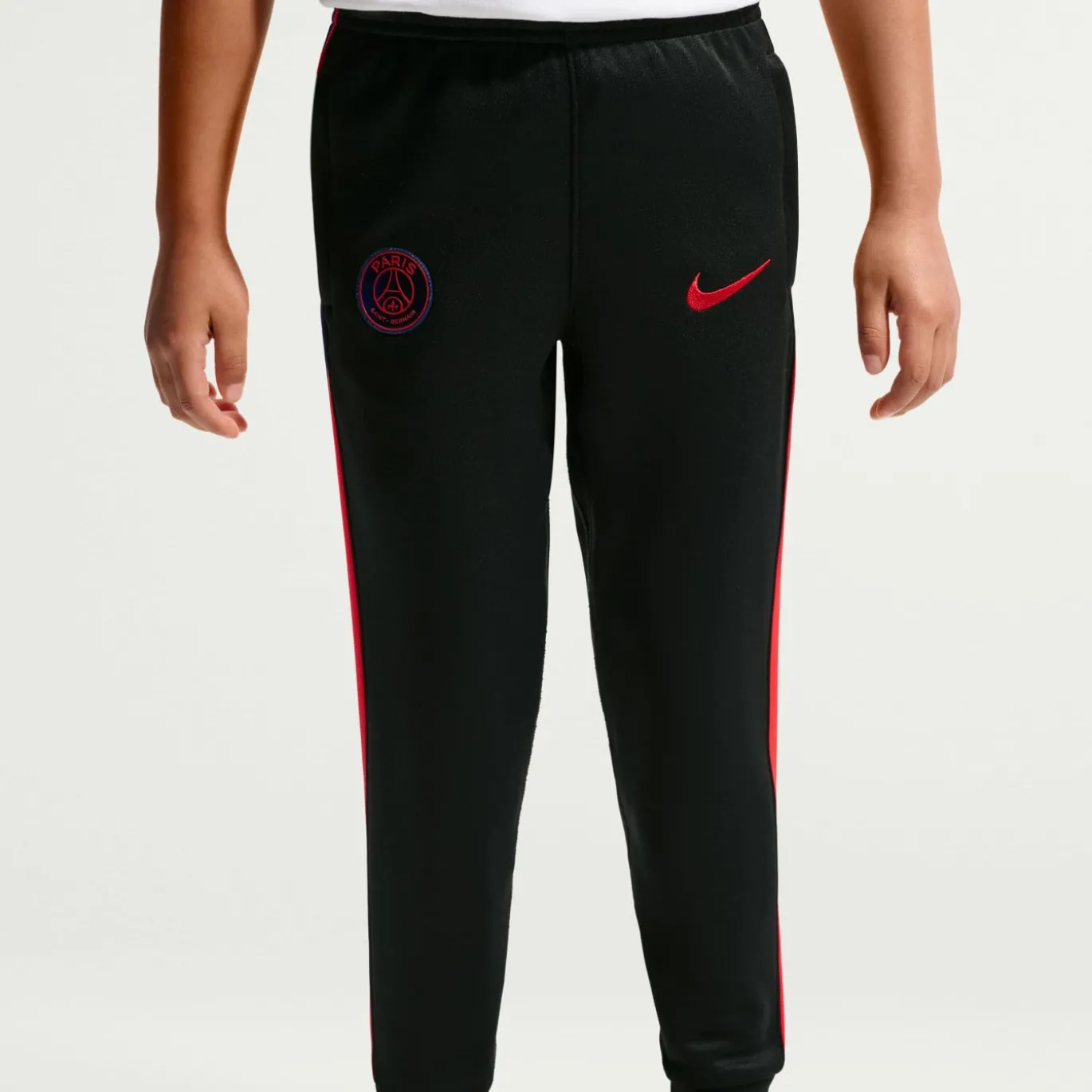 Nike Paris Saint-Germain Strike Trainingspak 2026-2027 Kleuters/Kids Zwart Felrood Donkerblauw