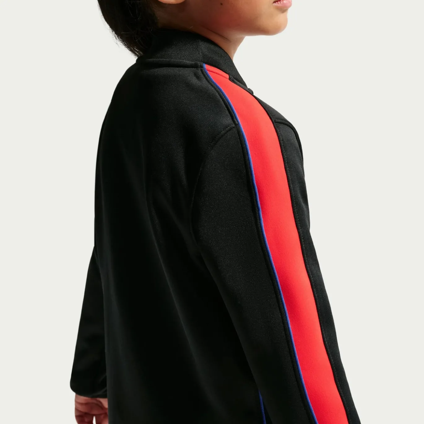 Nike Paris Saint-Germain Strike Trainingspak 2026-2027 Kleuters/Kids Zwart Felrood Donkerblauw