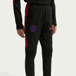 Nike Paris Saint-Germain Strike Trainingspak 1/4-Zip 2026-2027 Kids Zwart Felrood Donkerblauw