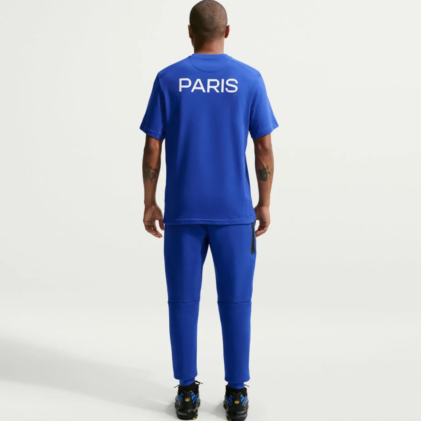 Nike Paris Saint-Germain Tech Fleece Joggingbroek 2026-2027 Donkerblauw Wit