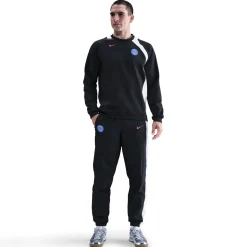 Nike Paris Saint-Germain Total 90 Trainingsbroek Woven 2025-2026 Zwart Wit Rood