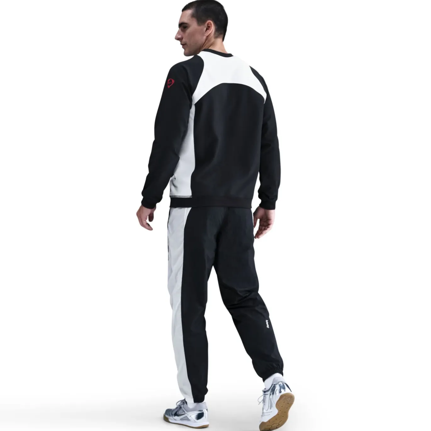 Nike Paris Saint-Germain Total 90 Trainingsbroek Woven 2025-2026 Zwart Wit Rood