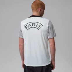 Nike Paris Saint-Germain x Jordan Strike Trainingsshirt 2025-2026 Grijs Zwart