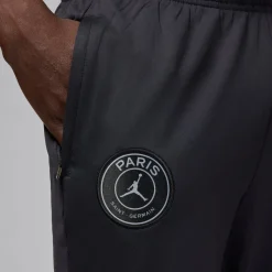 Nike Paris Saint-Germain x Jordan Strike Trainingsbroek 2025-2026 Zwart Grijs