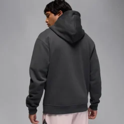 Nike Paris Saint-Germain x Jordan Hoodie 2025-2026 Donkergrijs Zwart