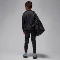 Nike Paris Saint-Germain x Jordan Strike Trainingspak Full-Zip 2025-2026 Kleuters Zwart Donkergrijs