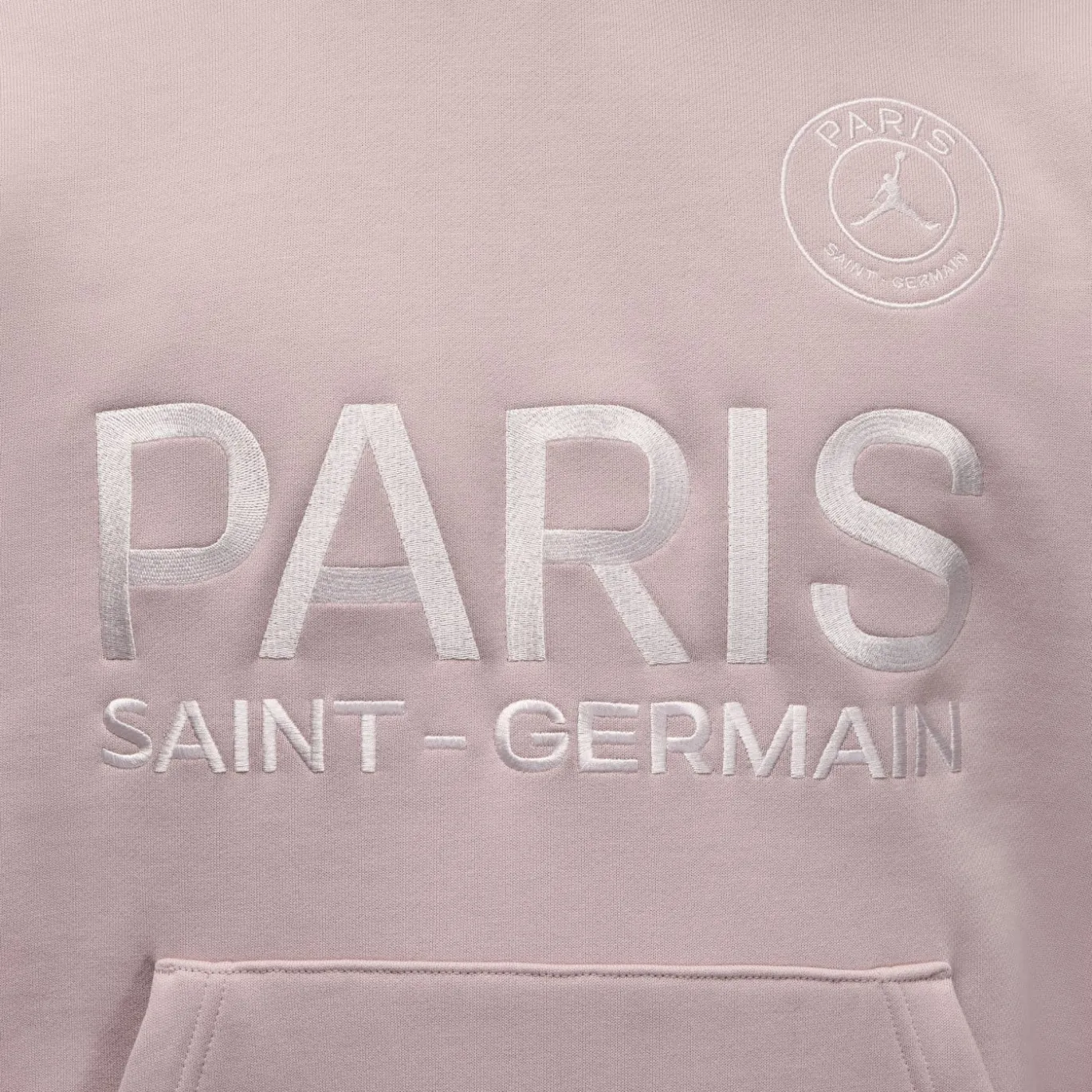 Nike Paris Saint-Germain x Jordan Hoodie 2025-2026 Lichtroze