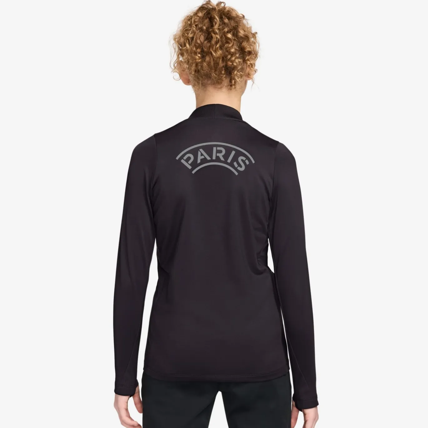 Nike Paris Saint-Germain x Jordan Strike Trainingstrui 1/4-Zip 2025-2026 Kids Zwart Grijs