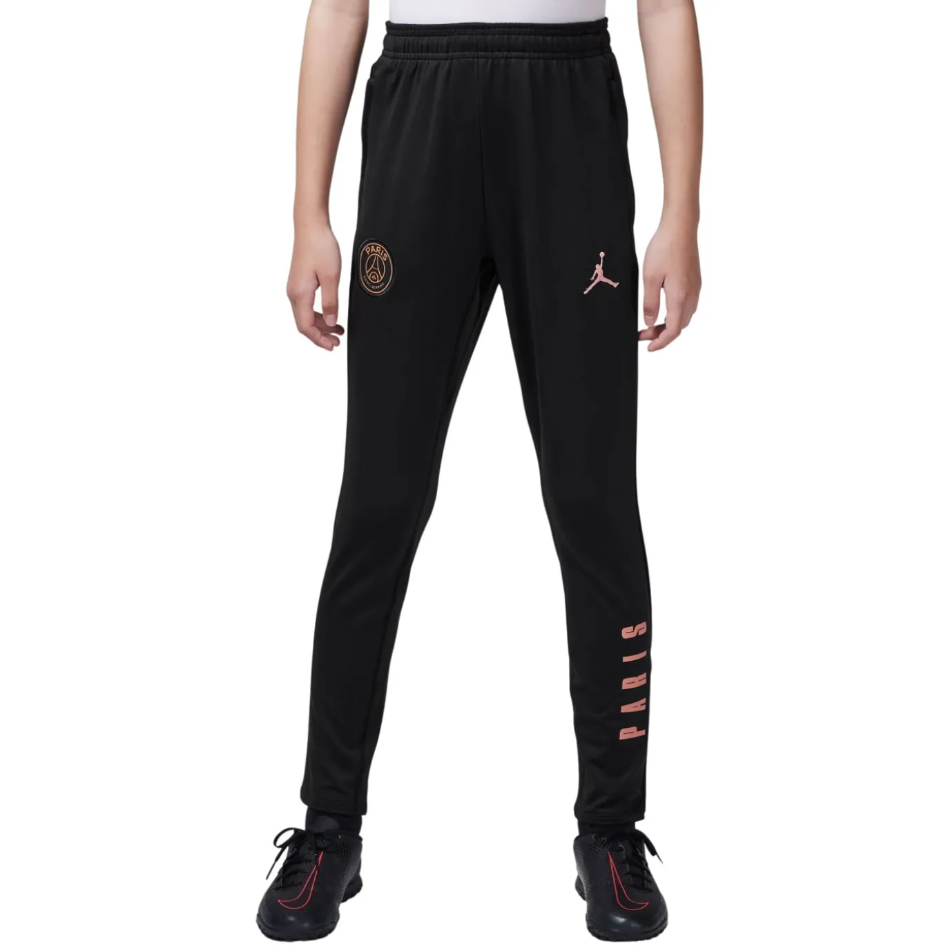 Nike Paris Saint-Germain x Jordan Strike Trainingsbroek 2024-2025 Kids Zwart Roze Brons
