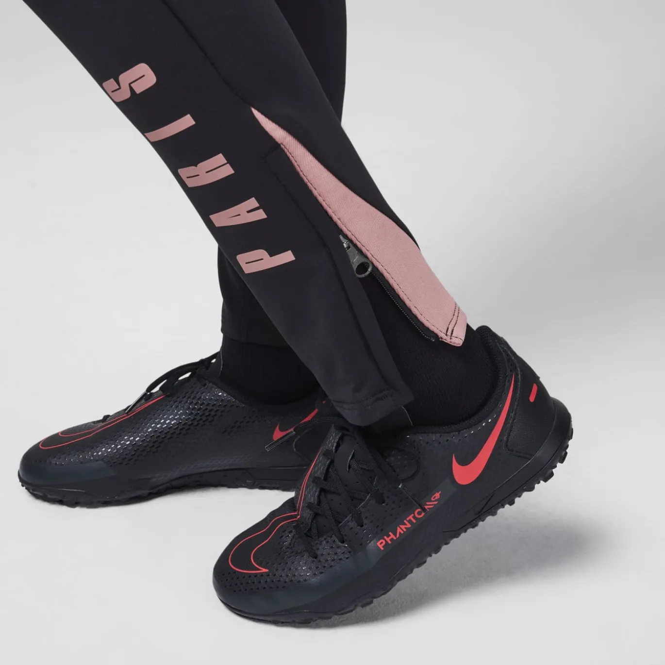 Nike Paris Saint-Germain x Jordan Strike Trainingsbroek 2024-2025 Kids Zwart Roze Brons