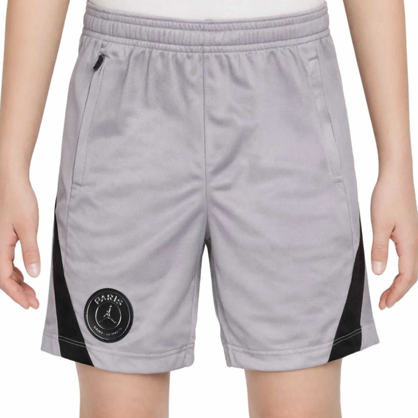 Nike Paris Saint-Germain x Jordan Strike Trainingsbroekje 2025-2026 Kids Donkergrijs Zwart