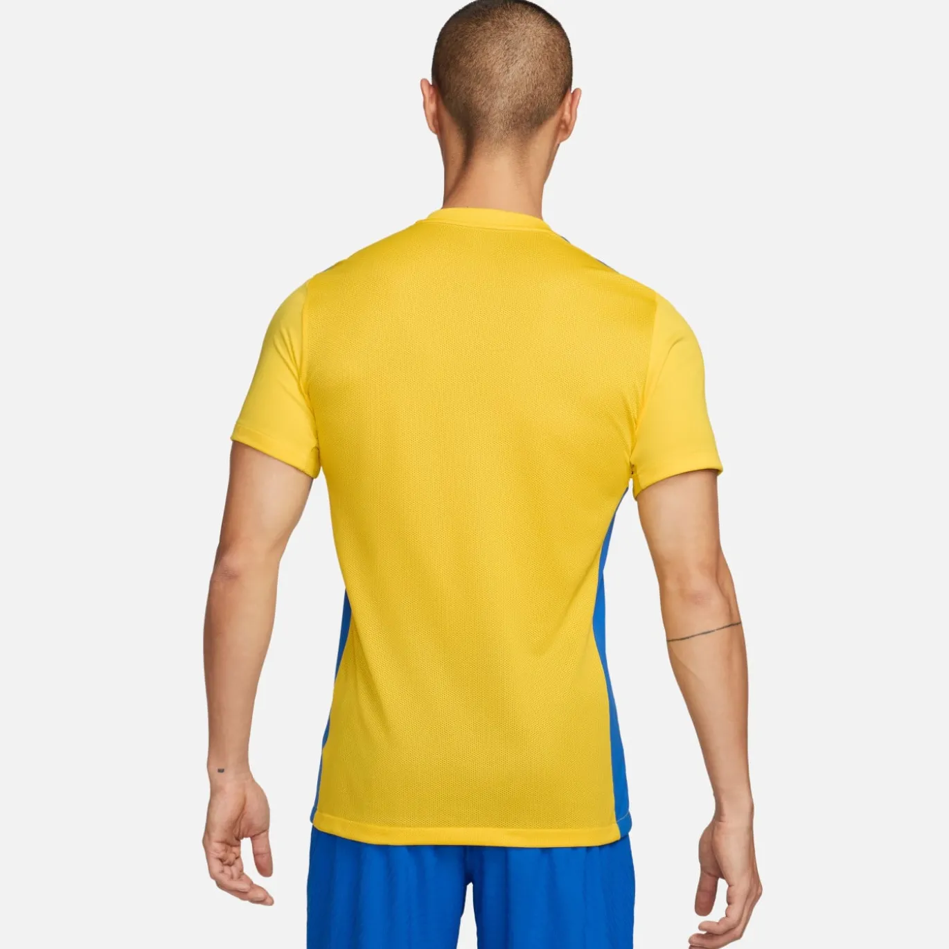 Nike Park Derby IV Voetbalshirt Geel Blauw Zwart