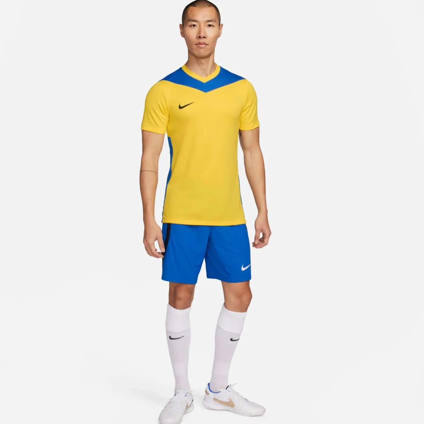 Nike Park Derby IV Voetbalshirt Geel Blauw Zwart