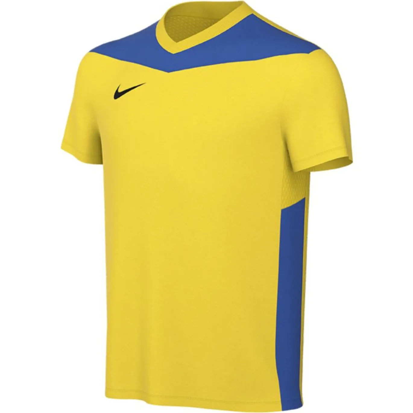 Nike Park Derby IV Voetbalshirt Kids Geel Blauw Zwart