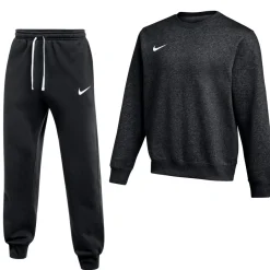 Nike Park 26 Fleece Crew Joggingpak Zwart Wit