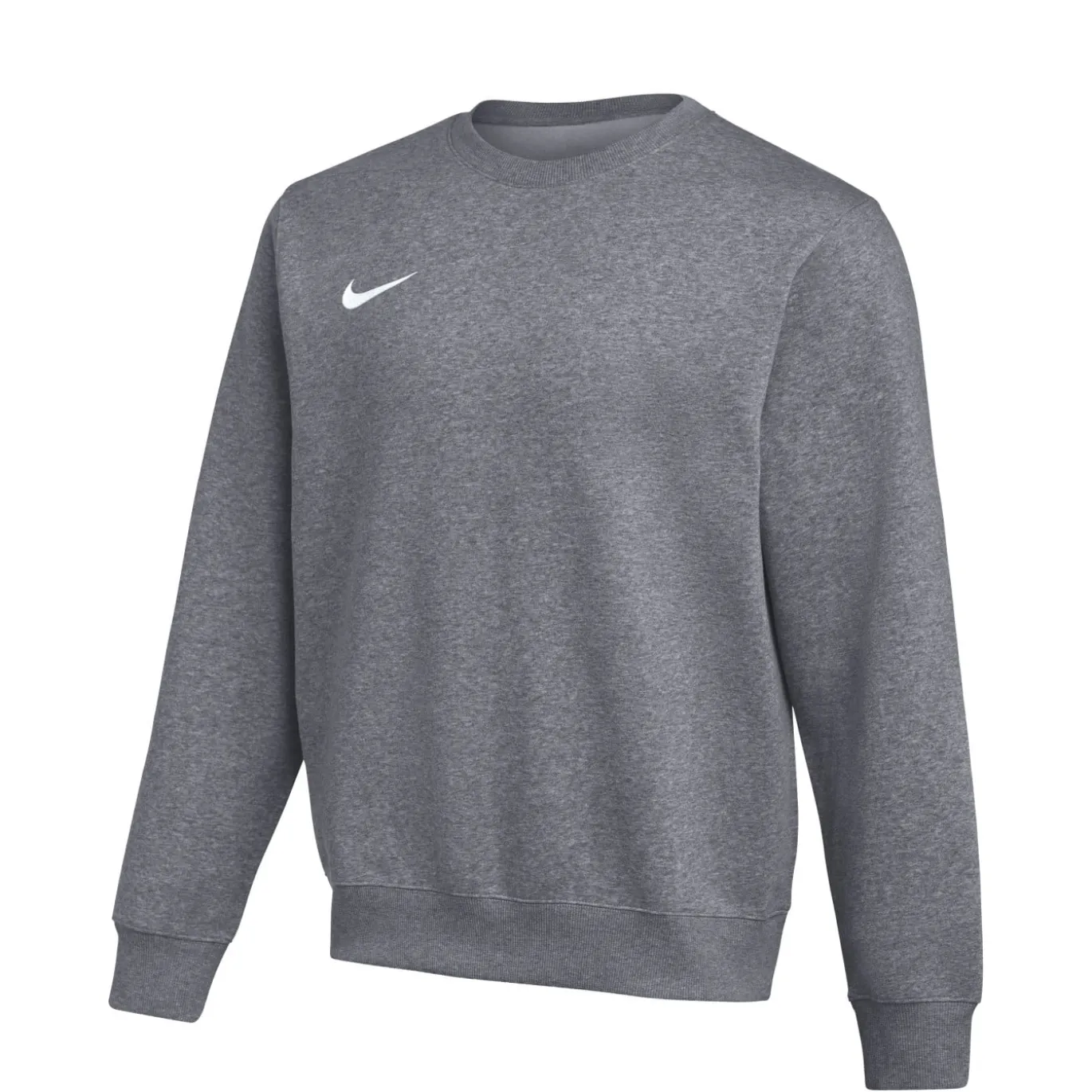 Nike Park 26 Fleece Crew Sweater Donkergrijs Wit