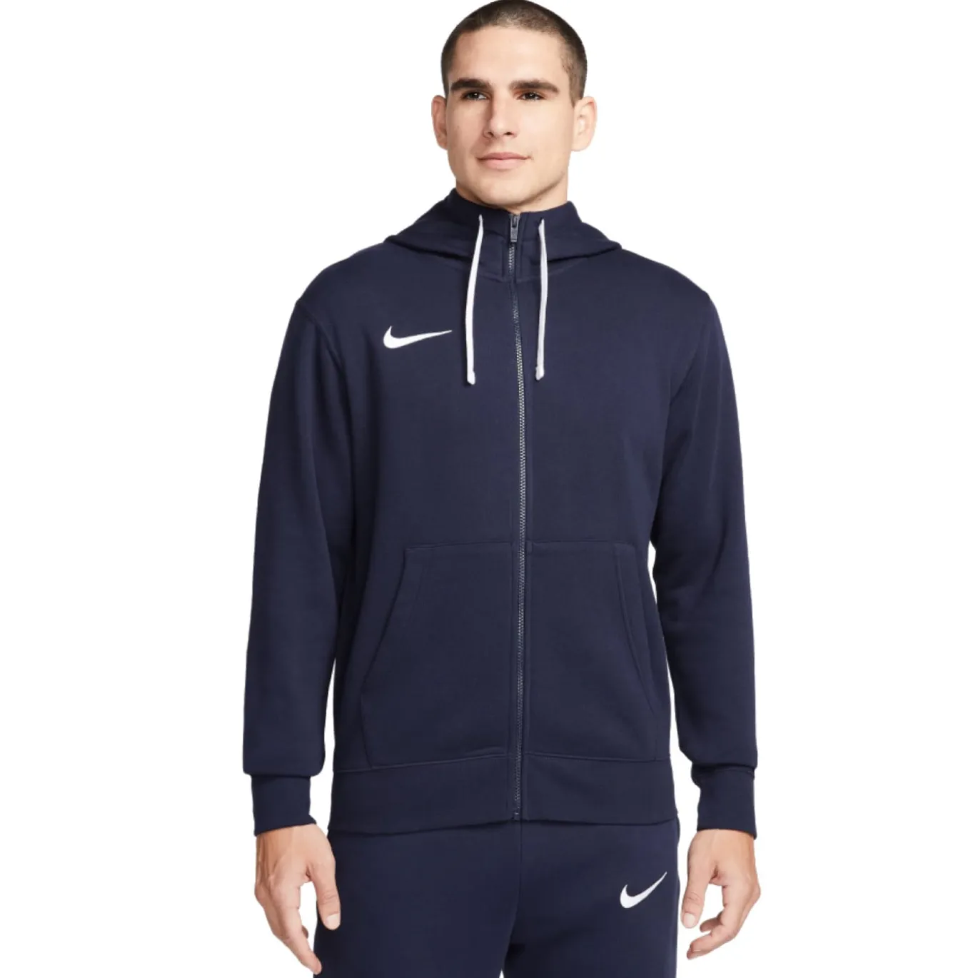 Nike Park 20 Fleece Hoodie FZ Donkerblauw