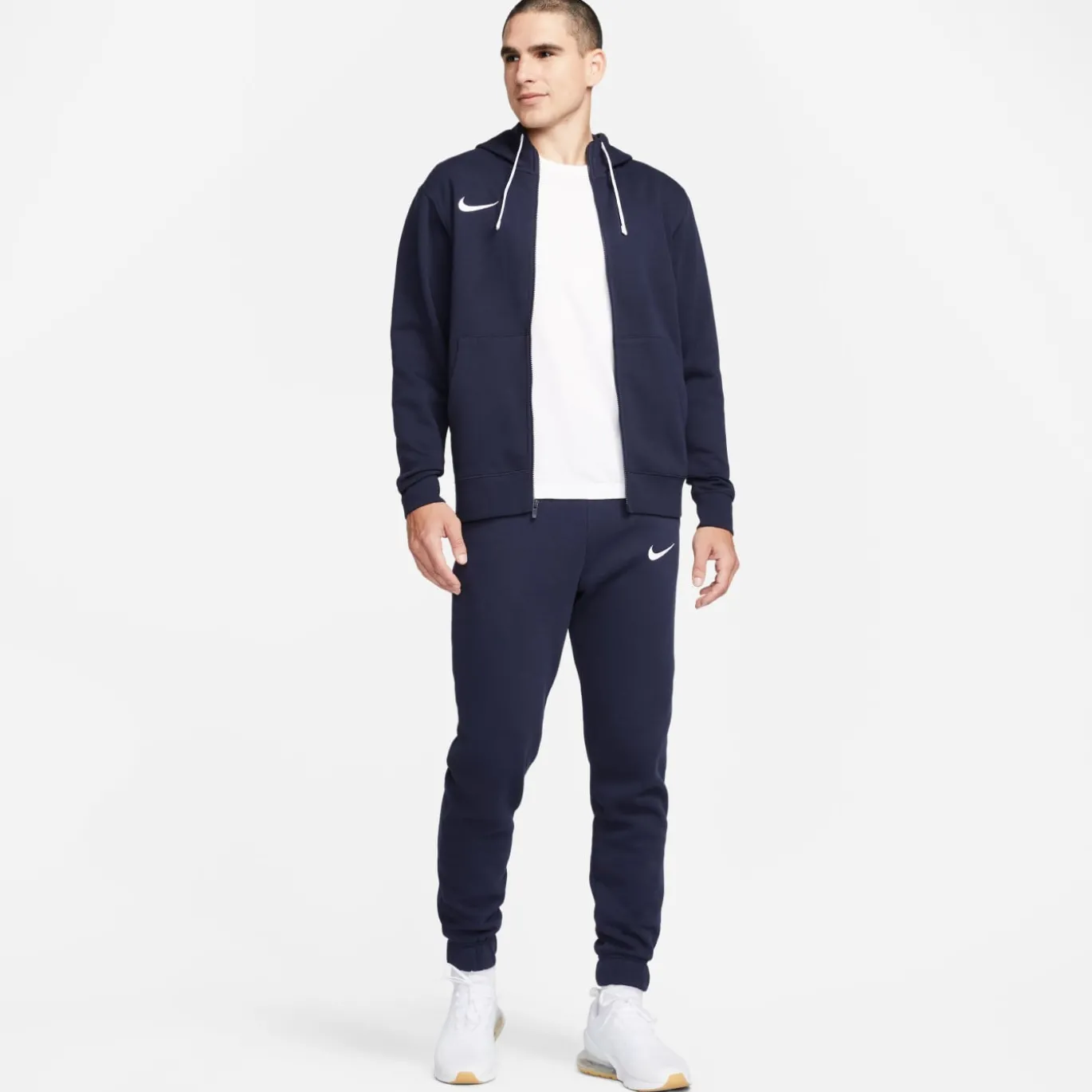 Nike Park 20 Fleece Hoodie FZ Donkerblauw