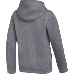 Nike Park 26 Fleece Pullover Hoodie Kids Donkergrijs Wit