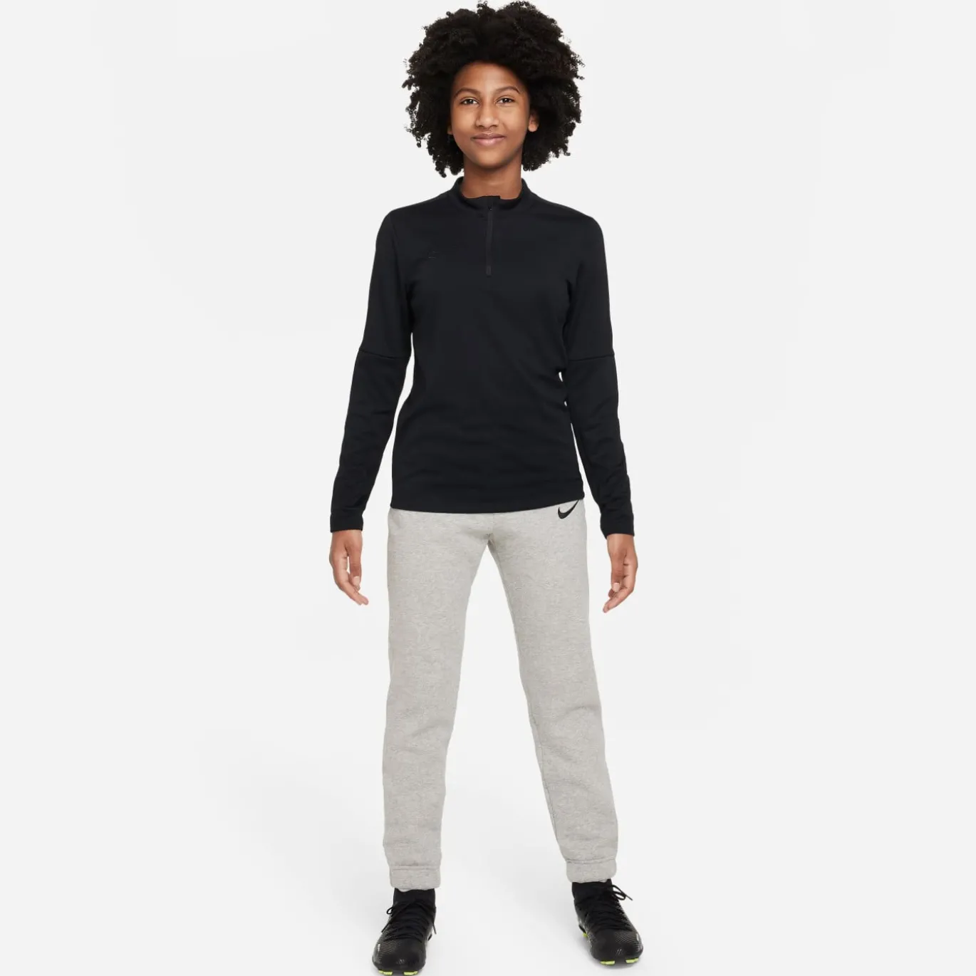 Nike Park 20 Fleece Trainingsbroek Kids Lichtgrijs Zwart