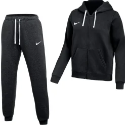 Nike Park 26 Fleece Vest Joggingpak Dames Zwart Wit