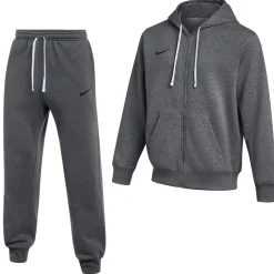 Nike Park 26 Fleece Vest Joggingpak Donkergrijs Zwart