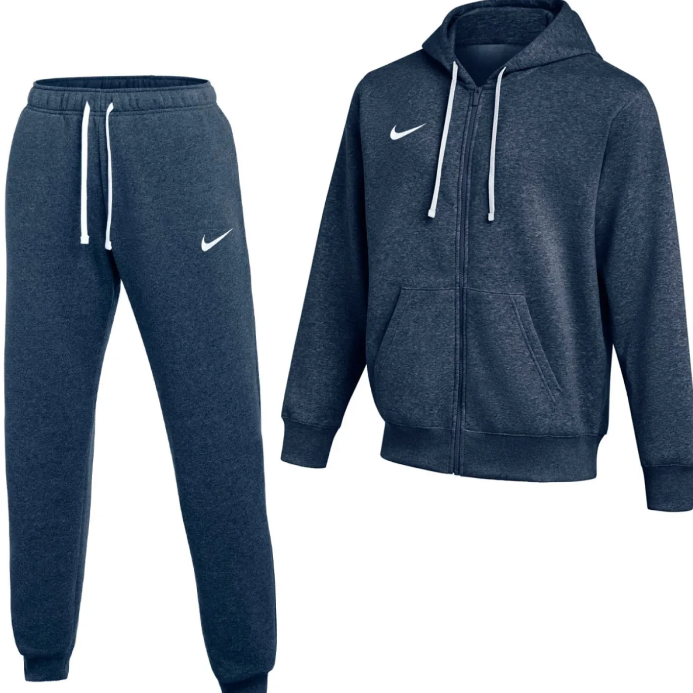 Nike Park 26 Fleece Vest Joggingpak Donkerblauw Wit