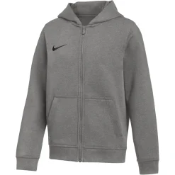 Nike Park 26 Fleece Vest Kids Donkergrijs Zwart