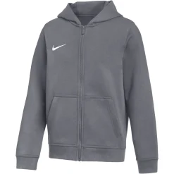 Nike Park 26 Fleece Vest Kids Donkergrijs Wit