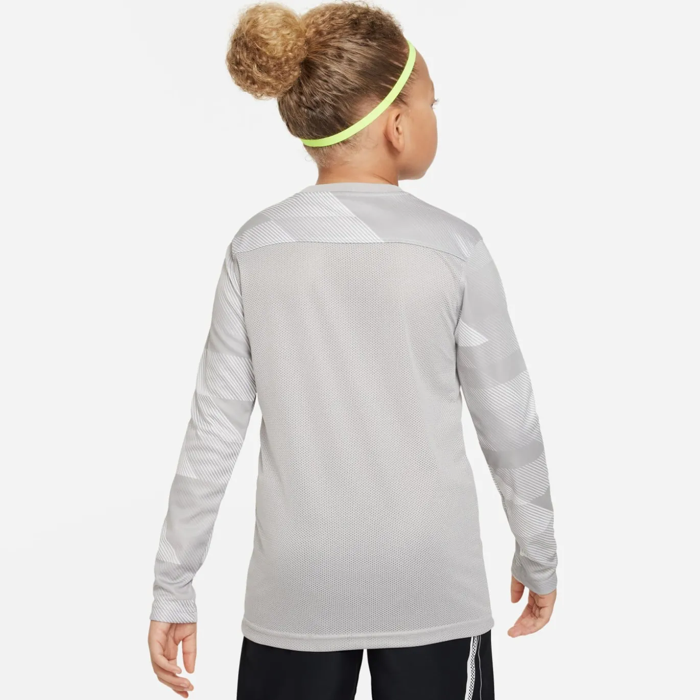 Nike Park IV Voetbalshirt Keepers Lange Mouwen Kids Grijs Zwart