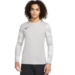 Nike Park IV Voetbalshirt Keepers Lange Mouwen Grijs Zwart
