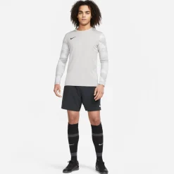 Nike Park IV Voetbalshirt Keepers Lange Mouwen Grijs Zwart