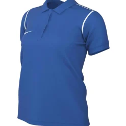 Nike Park 20 Polo Dames Blauw Wit