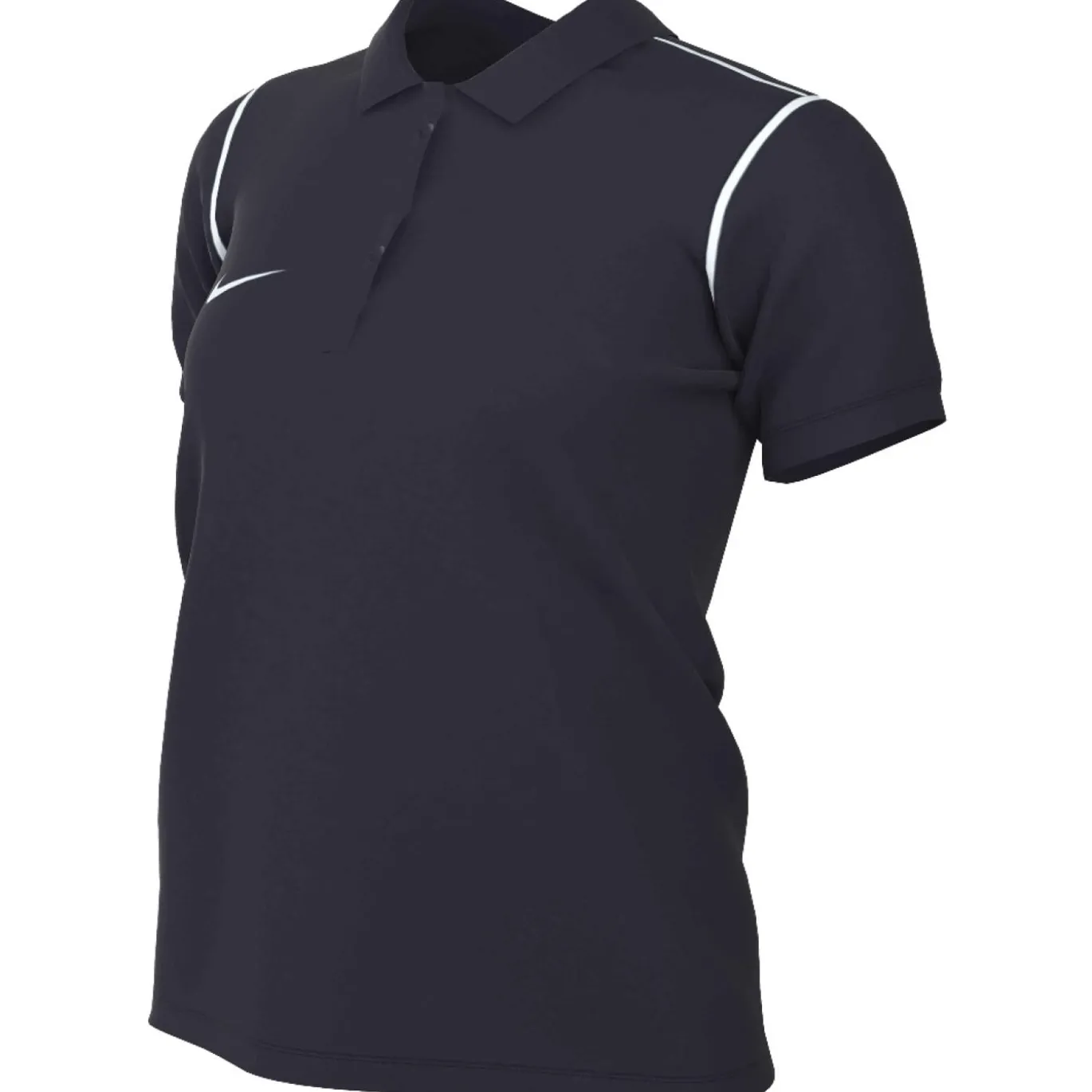 Nike Park 20 Polo Dames Donkerblauw Wit