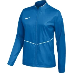 Nike Park 26 Regenjack Dames Blauw Wit