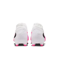 Nike Phantom 6 High Academy Gras / Kunstgras Voetbalschoenen (MG) Wit Felroze Zwart