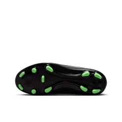Nike Phantom 6 High Club Gras / Kunstgras Voetbalschoenen (MG) Kids Zwart Felgroen