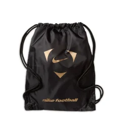 Nike Phantom 6 High Elite Gras Voetbalschoenen (FG) Zwart Felrood Goud