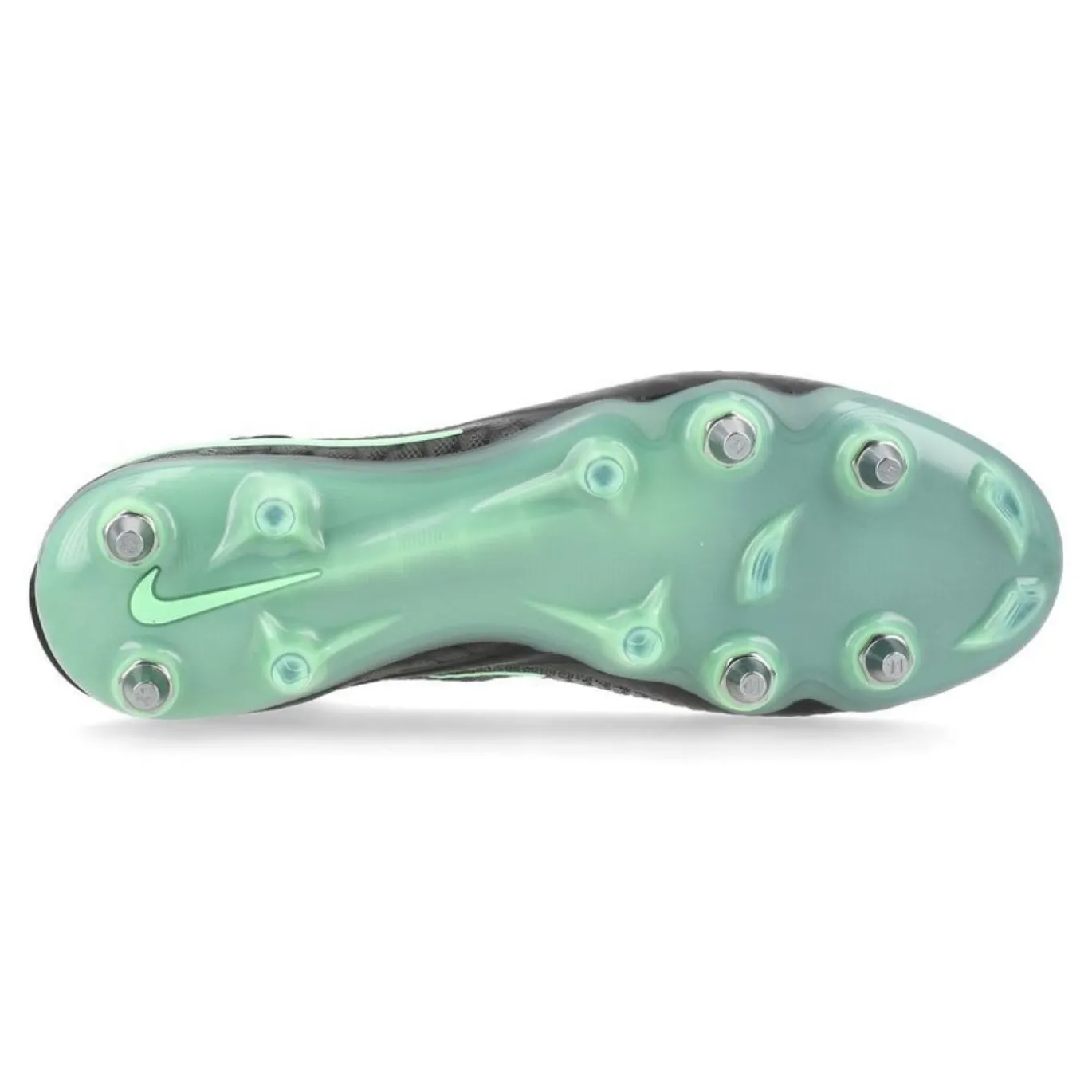 Nike Phantom 6 High Elite IJzeren-Nop Voetbalschoenen (SG) Pro Player Zwart Felgroen