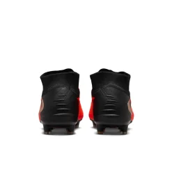 Nike Phantom 6 High Elite Kunstgras Voetbalschoenen (AG) Zwart Felrood Goud