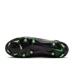 Nike Phantom 6 High Pro Gras Voetbalschoenen (FG) Zwart Felgroen