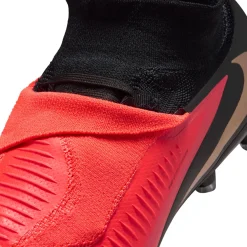 Nike Phantom 6 High Pro Kunstgras Voetbalschoenen (AG) Zwart Felrood Goud