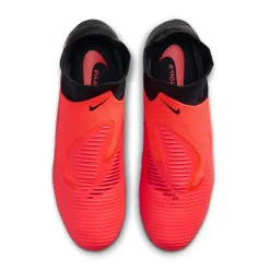 Nike Phantom 6 High Pro Kunstgras Voetbalschoenen (AG) Zwart Felrood Goud