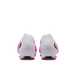 Nike Phantom 6 Low Academy Gras / Kunstgras Voetbalschoenen (MG) Wit Felroze Zwart