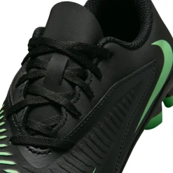 Nike Phantom 6 Low Club Gras / Kunstgras Voetbalschoenen (MG) Peuters/Kleuters Zwart Felgroen