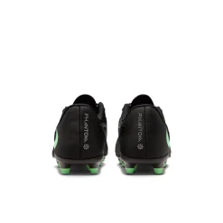 Nike Phantom 6 Low Club Gras / Kunstgras Voetbalschoenen (MG) Kids Zwart Felgroen